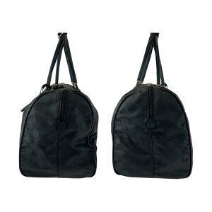 Gucci black Boston GG nylon bag